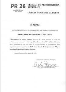 Edital Local e Hor&aacute;rio Assembleia de Voto 